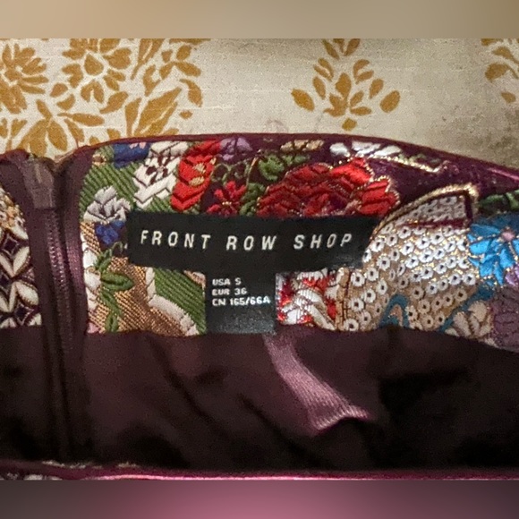 LIMITED TIME LISTING: Quilted Patchwork Mini Skirt by Front Row Shop - Picture 5 of 8